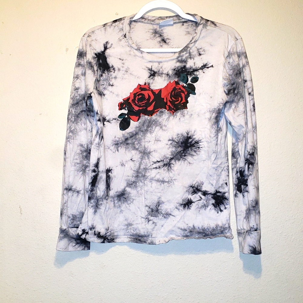 Rose dye shirt